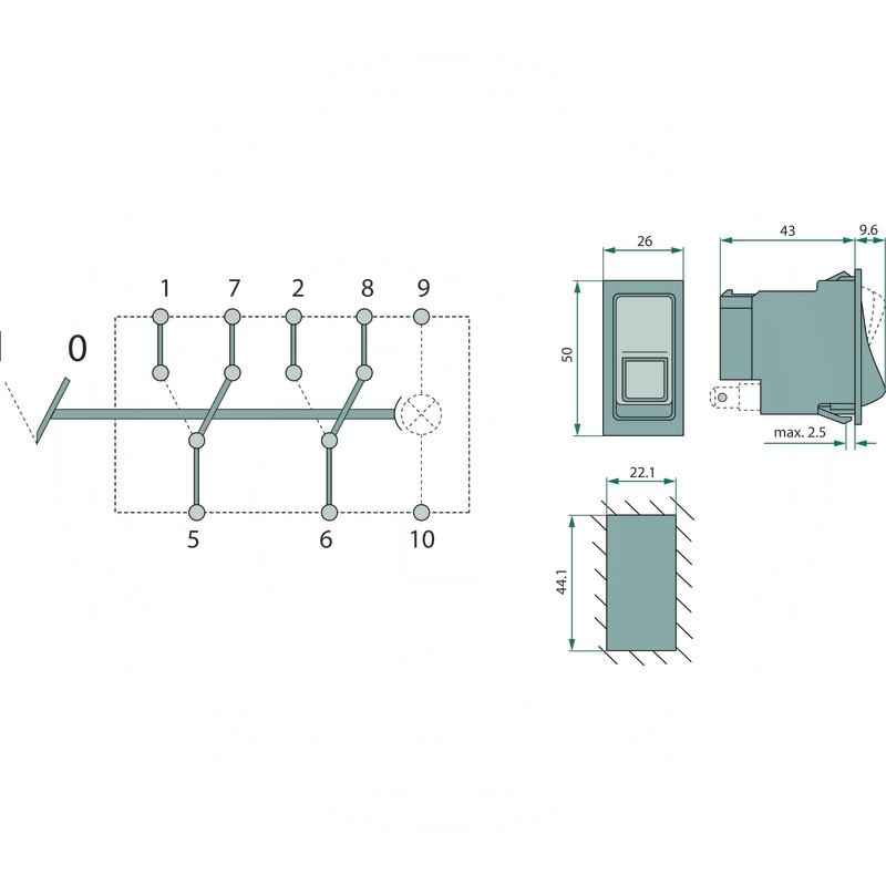 Hella Rocker switch | zdjęcie nr 2
